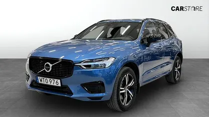 Begagnad Volvo XC60 R-Design 392 HK (288 kW) 2021 Blå SUV