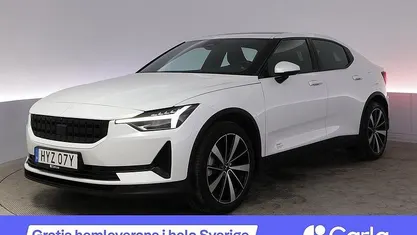 Vit Begagnad 2021 Polestar 2 Plus Halvkombi | 315 990 kr (Marknadspris)