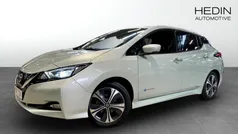 Svart Begagnad 2019 Nissan Leaf N-Connecta Halvkombi | 144 900 kr (Marknadspris)