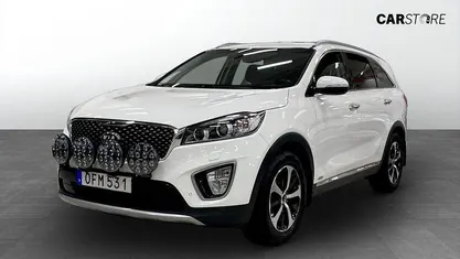 Vit (white) Begagnad 2016 Kia Sorento SUV | 174 900 kr (Bra pris)