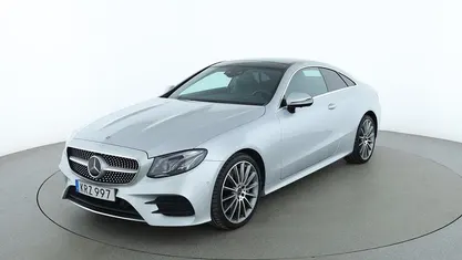 Silver Begagnad 2018 Mercedes E400 AMG line Sportkupé | 347 000 kr (Superpris)