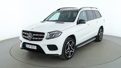 Vit Begagnad 2018 Mercedes GLS350 AMG line SUV | 447 000 kr (Marknadspris)