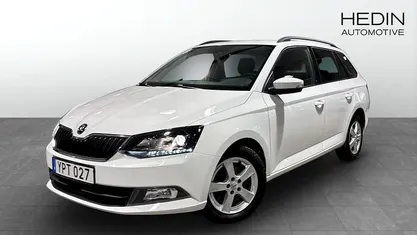 Vit Begagnad 2017 Skoda Fabia Style Kombi | 134 900 kr (Marknadspris)