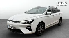 Vit (white) Begagnad 2022 MG MG5 EV Kombi | 219 900 kr (Marknadspris)