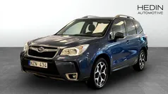 Mörkblå (blue) Begagnad 2013 Subaru Forester SUV | 154 800 kr (Bra pris)