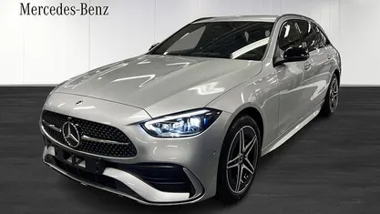 Ny Mercedes C300e Premium 2025 Silver Kombi