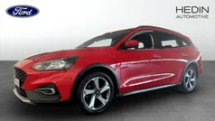 Röd (red) Begagnad 2019 Ford Focus Active Kombi | 154 900 kr (Marknadspris)