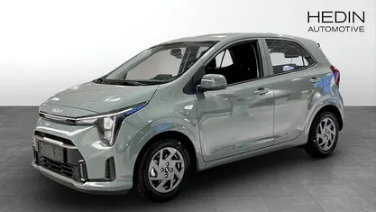 Grön Ny 2025 Kia Picanto Halvkombi | 196 000 kr (Marknadspris)