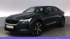 Mörkblå (blå) Begagnad 2022 Polestar 2 Standard Range Single Motor Sedan | 297 900 kr (Marknadspris)