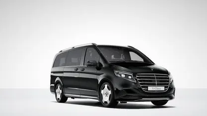 Svart Begagnad 2024 Mercedes V300 Exclusive Minibuss | 805 653 kr (Bra pris)