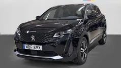 Svart Begagnad 2024 Peugeot 3008 GT SUV | 274 500 kr (Marknadspris)