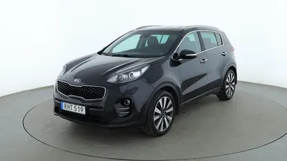 Svart Begagnad 2016 Kia Sportage SUV | 137 000 kr (Marknadspris)