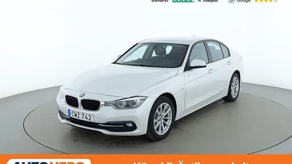 Vit Begagnad 2016 BMW 318 Sport Line Sedan | 145 000 kr (Marknadspris)