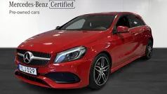 Svart Begagnad 2018 Mercedes A200 Halvkombi | 219 900 kr (Marknadspris)