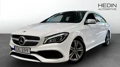 Vit (white) Begagnad 2018 Mercedes CLA200 Shooting Brake AMG line Kombi | 199 900 kr