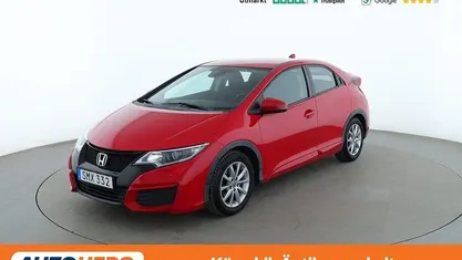 Röd Begagnad 2015 Honda Civic Comfort Halvkombi | 94 000 kr (Superpris)