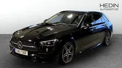 Svart (black) Begagnad 2022 Mercedes C220 AMG Kombi | 329 900 kr (Marknadspris)