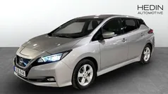 Silver Begagnad 2021 Nissan Leaf N-Connecta Halvkombi | 174 900 kr (Marknadspris)
