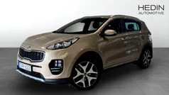 Gul (gold) Begagnad 2017 Kia Sportage GT-Line SUV | 159 900 kr (Marknadspris)