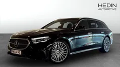 Svart (black) Begagnad 2024 Mercedes E300 AMG Kombi | 689 700 kr (Bra pris)
