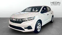 Vit Ny 2024 Dacia Sandero Expression Halvkombi | 209 800 kr (Marknadspris)