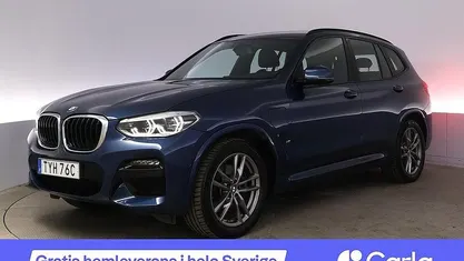 Begagnad BMW X3 M Sport 215 HK (158 kW) 2020 Blå SUV