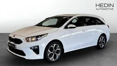 Vit (white) Begagnad 2021 Kia Ceed Sportswagon Advance Kombi | 199 500 kr (Marknadspris)