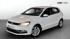 Vit Begagnad 2016 VW Polo Halvkombi | 89 900 kr (Marknadspris)
