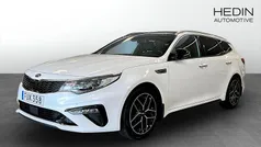 Vit (white) Begagnad 2019 Kia Optima GT-Line Kombi | 229 900 kr (Marknadspris)