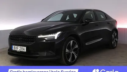 Svart Begagnad 2022 Polestar 2 Long Range Single Motor Halvkombi | 327 990 kr (Marknadspris)