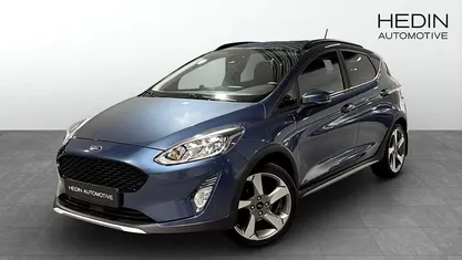 Blå Begagnad 2019 Ford Fiesta Active Halvkombi | 145 700 kr (Lite dyr)