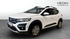 Vit (white) Begagnad 2022 Dacia Sandero Comfort Halvkombi | 159 800 kr (Marknadspris)