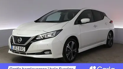 Begagnad Nissan Leaf 360º 110 kW (150 HK) 2021 Vit Halvkombi