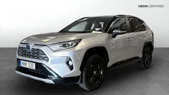 Grå (grey) Begagnad 2019 Toyota RAV4 Hybrid Style SUV | 309 900 kr (Marknadspris)