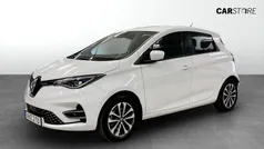 Vit (white) Begagnad 2020 Renault Zoe Intens Halvkombi | 149 900 kr (Marknadspris)