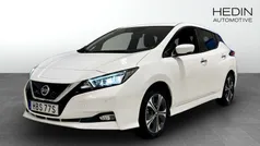 Vit Begagnad 2021 Nissan Leaf N-Connecta Halvkombi | 259 500 kr (Dyr)