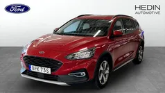 Röd (red) Begagnad 2021 Ford Focus Active Kombi | 179 900 kr (Marknadspris)