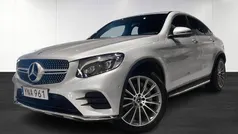 Silver Begagnad 2017 Mercedes GLC220 AMG line Sportkupé | 389 000 kr (Marknadspris)