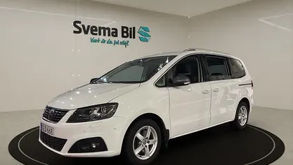 Vit Begagnad 2020 Seat Alhambra FR-Line Minibuss | 309 900 kr (Lite dyr)