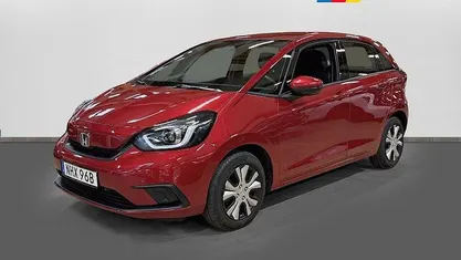 Premium crystal red metallic Begagnad 2023 Honda Jazz Elegance Halvkombi | 219 500 kr (Marknadspris)