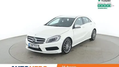 Vit Begagnad 2015 Mercedes A200 AMG Halvkombi | 147 000 kr (Marknadspris)