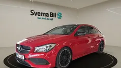 Röd Begagnad 2017 Mercedes CLA200 Shooting Brake AMG Kombi | 219 900 kr (Marknadspris)