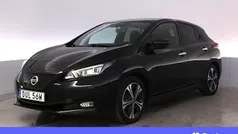 Svart Begagnad 2022 Nissan Leaf 360º Halvkombi | 163 900 kr (Marknadspris)