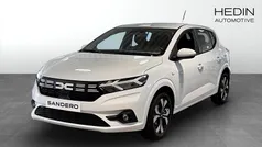 Vit (white) Ny 2025 Dacia Sandero Expression Halvkombi | 219 900 kr (Bra pris)