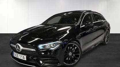 Begagnad Mercedes CLA200 Shooting Brake AMG 163 HK (119 kW) 2020 Svart Kombi