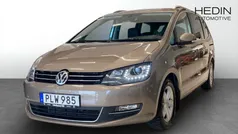 Brun (brown) Begagnad 2017 VW Sharan Minibuss | 258 800 kr (Marknadspris)