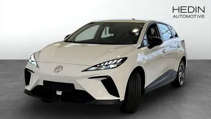 Ny MG MG4 EV 125 kW (170 HK) 2025 Vit Halvkombi
