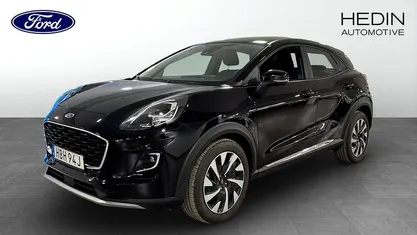Begagnad Ford Puma Titanium 124 HK (91 kW) 2023 Svart SUV