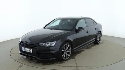 Svart Begagnad 2017 Audi A4 S-Line Sedan | 254 000 kr (Marknadspris)