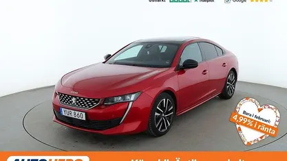 Ljusröd Begagnad 2018 Peugeot 508 GTi Sedan | 154 000 kr (Bra pris)